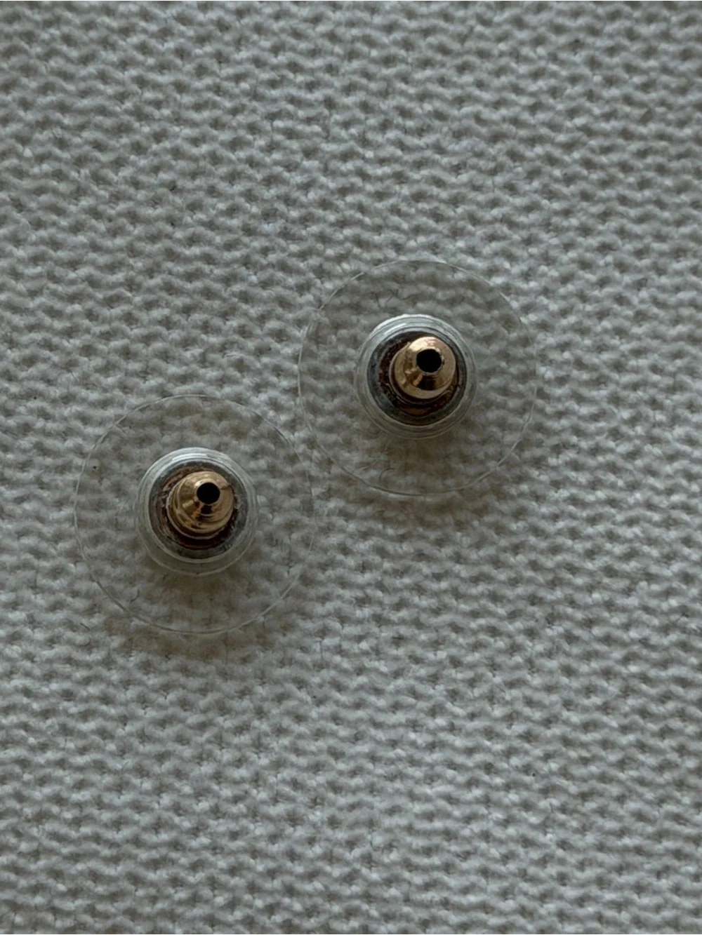 CHANEL Vintage Crystal Mini CC Rhinestone Earrings Gold